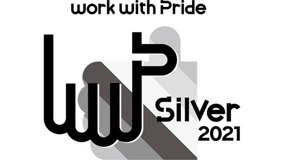 Silver Award from work with Pride